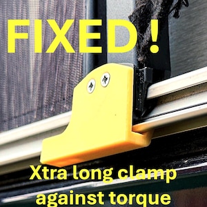 Verbeterde geleider voor hordeur in campers/busjes - compatibel met Hymer, Ducato en Horrex. De deur springt niet langer uit de rails.