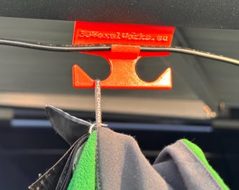 Double hook and cable guide for motorhome/van compatible with Thule Omnistor awning 5200 >> 2 in 1 hook and cable guide for string lights