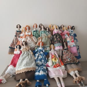 Tilda Doll Hand Made Dolls Textile Tilda Doll Nursery Decor Art doll Fabric doll Cloth doll Decorative baby doll Soft Doll Gift