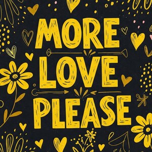 Lot d'affiches murales dynamiques et maximalistes avec citations « Amour et soleil » | 10 affiches imprimables éclectiques pour une décoration intérieure positive