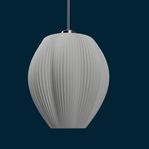 Octra 3D Print Lamp Shade – Modern Twist-Lock Design (Digital Download)