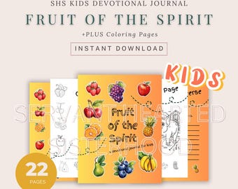 SHS Fruit of the Spirit - KIDS Devo Journal (Instant Download)