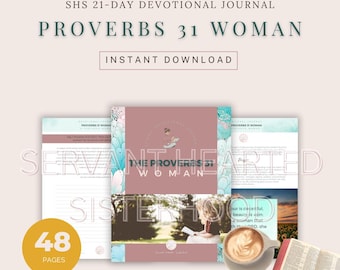 SHS 21-Day Devotional Journal - The Proverbs 31 Woman (Instant Download)
