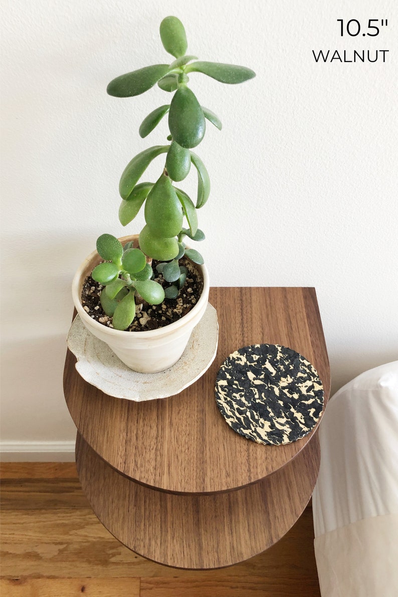 Floating Walnut Nightstand multiple sizes image 3