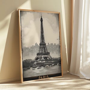 Eiffel Tower Poster | Paris Lover - Paris Wall Art, Printable Decor, French Poster, Digital Download, Paris Art Print, French Home Decor