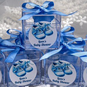 Blue Teddy Bear Candle Favor. Personalized Baby Birthday Party Favor, Baby Shower Keepsake, Newborn Gift, Handmade Thank You Gift for Guests