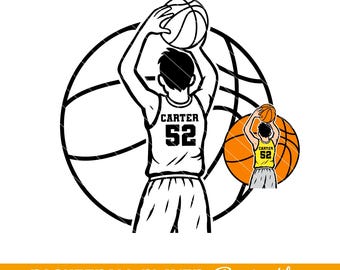Custom basketball player svg, Personalized basketball team name svg, Basketball shirt svg, Basketball season, Kids basketball