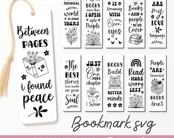 Bookmark svg bundle, Cute bookmark svg, Floral bookmark png, Bookmark designs, Bookmark templates, Bookmark quotes svg, Bookmark lovers svg