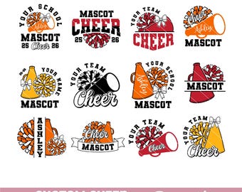 Custom cheer team name svg png, Custom cheer design, Custom cheer shirt, Cheerleading svg, Cheer squad svg
