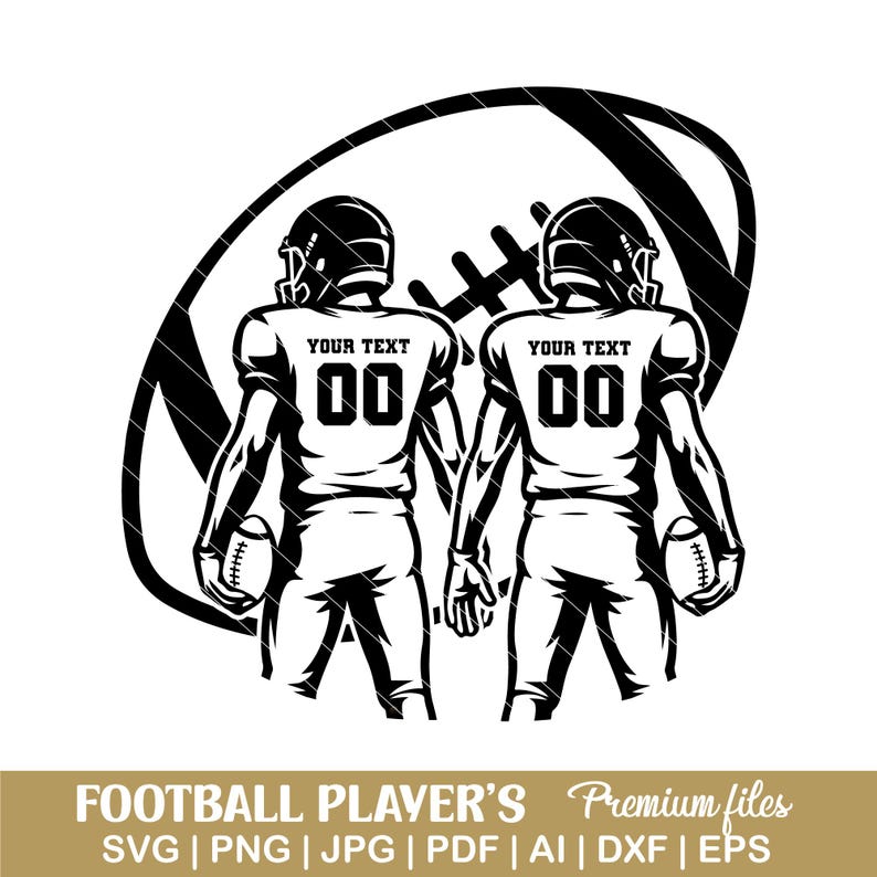 football players svg
football name svg
football season svg
two football players
american football
gameday svg
customized football
football decals
football team png
football player png
football shirt svg
football players dxf
football team name