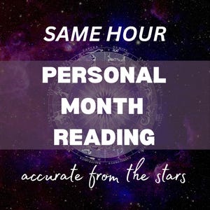 SAME HOUR 月間占星術 パーソナライズされた詳細なリーディング
