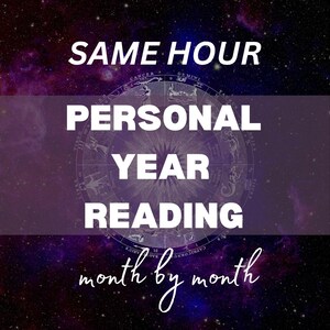 SAME HOUR 年占星術 パーソナライズされた詳細なリーディング