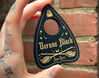 Planchette de madera negra Verona