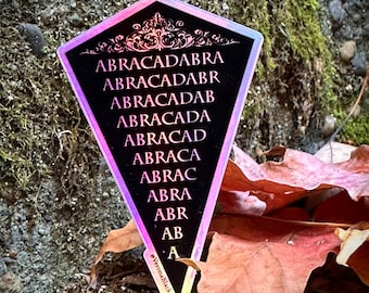 Abracadabra Sticker