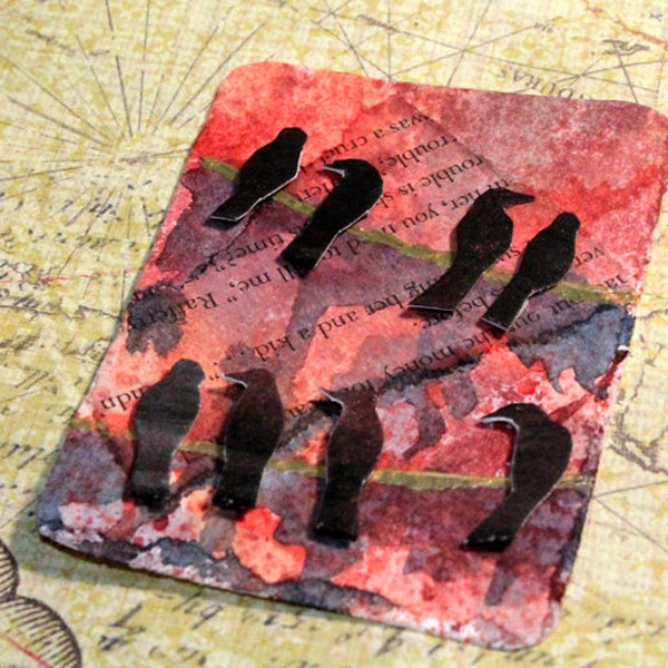 ACEO Original Art - Fire Mini
