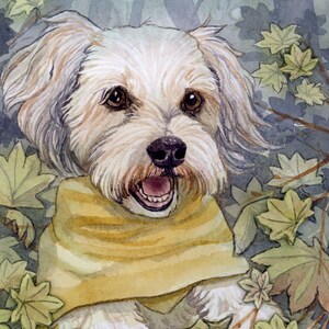 Custom Watercolor Pet Illustration image 10
