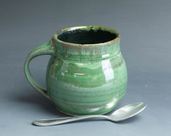 Pottery mug ceramic coffee mug stoneware tea cup XL approx. 24 oz 7764