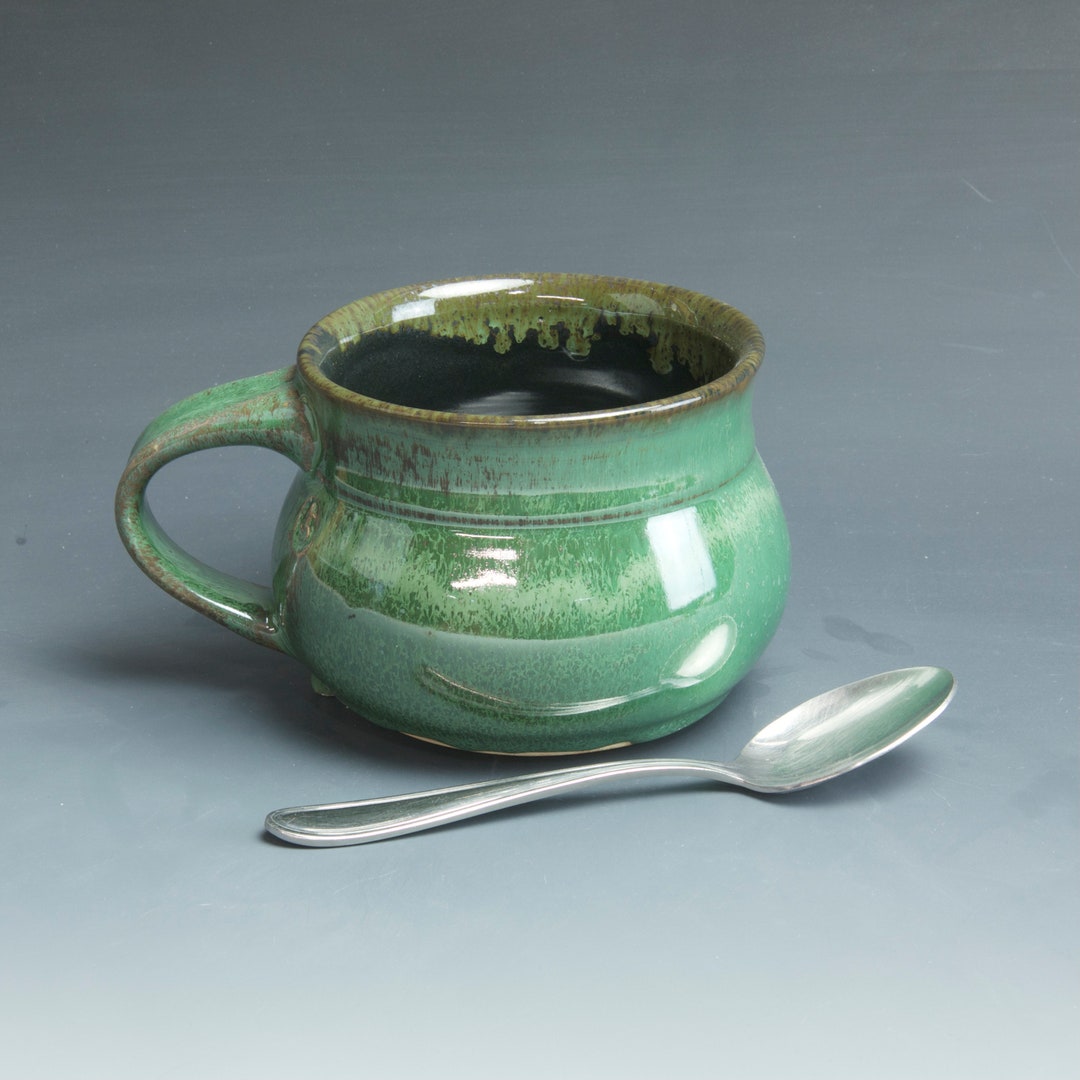 20 Discount Pottery Soup Mug Ice Cream Bowl Ceramic Chili Etsy