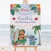 Lilo Stitch Birthday Party Welcome Sign, Editable Printable Aloha ...