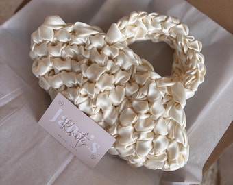 Satin Ribbon Bridal Bags