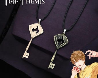 Collier pendentif clé Luke Pearce des larmes de Thémis | Bijoux Cosplay Gamer
