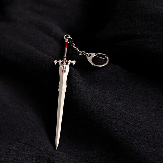 FINAL XVI Invictus Sword Keychain | Metal Game Pendant - Etsy