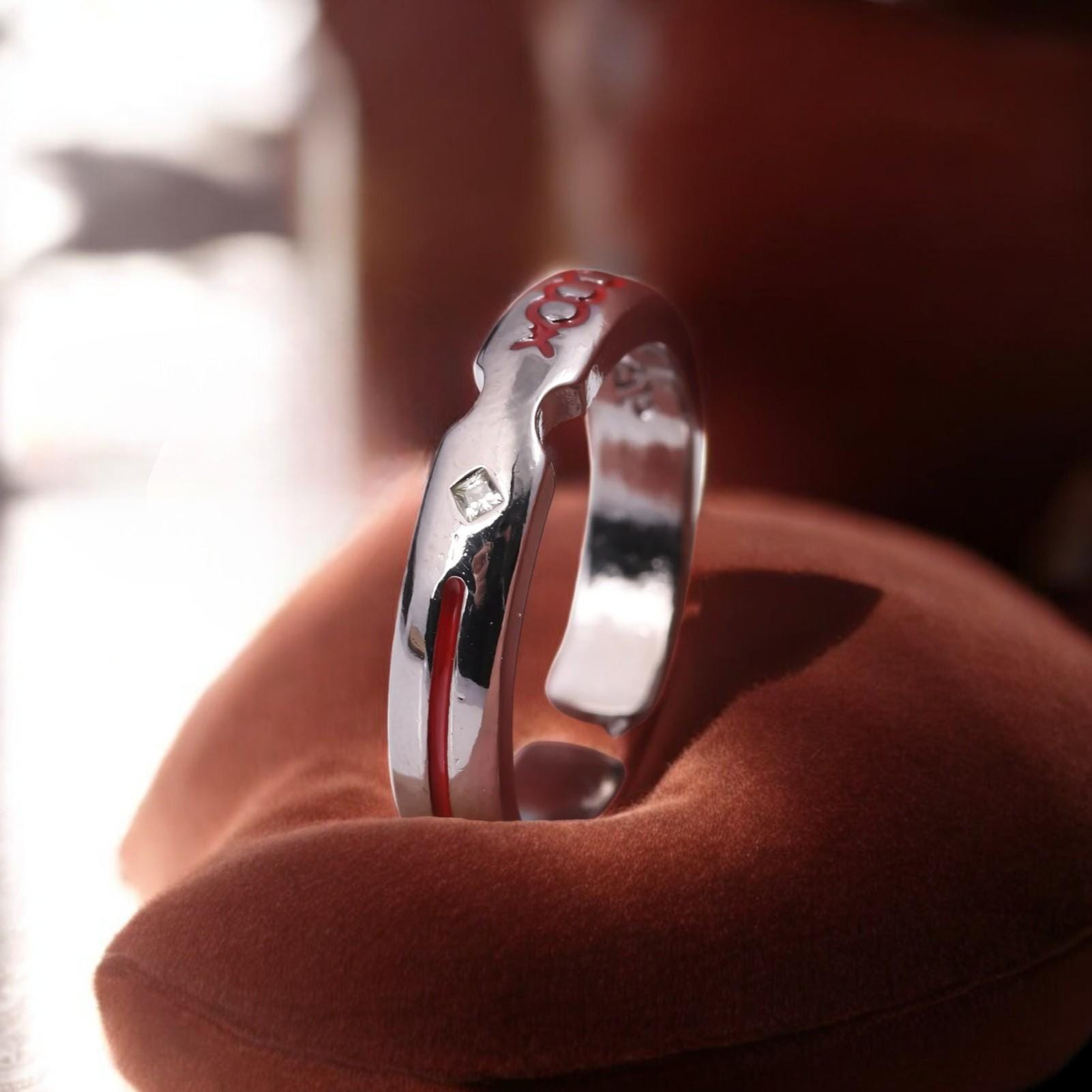 Fate Stay Night Saber Ring | Altria Pendragon Black Metal