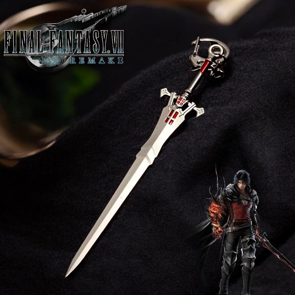 FINAL XVI Invictus Sword Keychain | Metal Game Pendant - Etsy