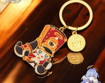 Porte-clés Honkai Star Rail - Pendentif en métal pour jeu d'anime, cadeau cosplay