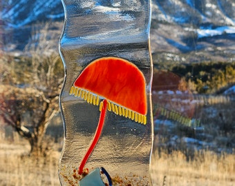 Beach Umbrella Wind Chime or Sun Catcher