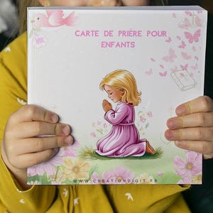 Livre de prière enfant
