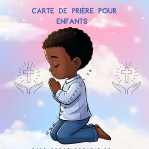 livre de prière petit garçon