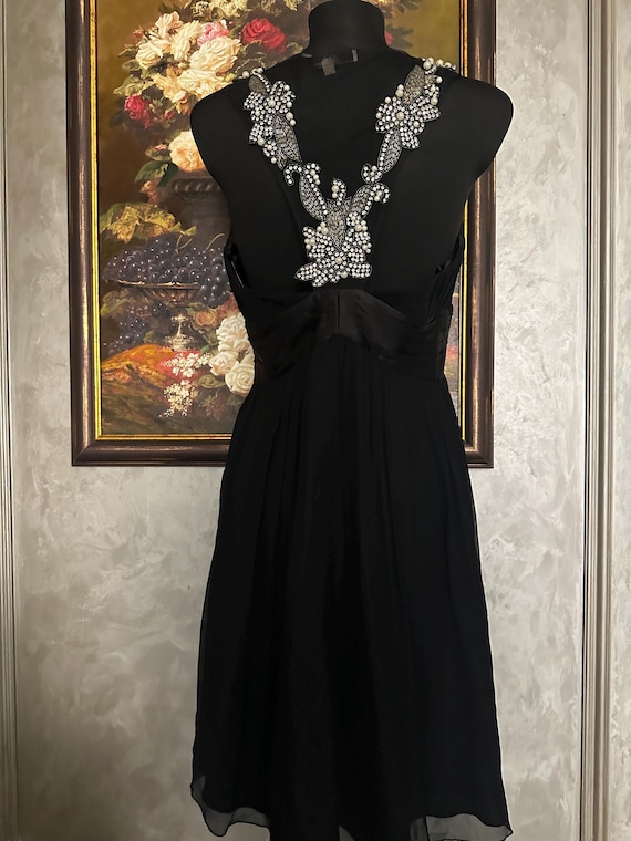 Vintage Blumarine Black Evening Dress: Crystal Straps, Italian Elegance (IT  40 / US 6) - Etsy