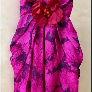 RARE LANVIN Silk Runway Dress | Alber Elbaz  size 36 S