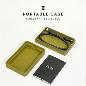 Caja Portátil para Lexar SL500 SSD