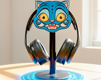 Derpy Tiger Huntrix K-Pop Demon Hunters geïnspireerde koptelefoonstandaard