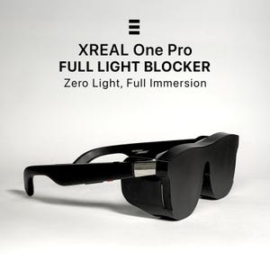 Flexible Full Light Blocker for XREAL One PRO – Anti-Glare TPU
