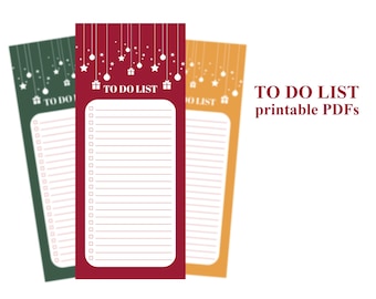 Printable Daily To-Do List: Productivity Planner (Instant Download, Editable PDF)
