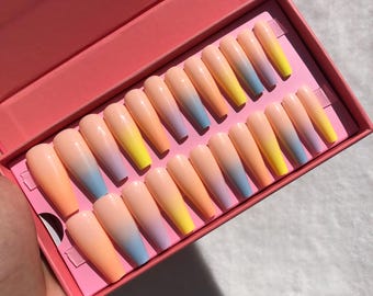 Nepnagels Druk op nagels nagelkunst
