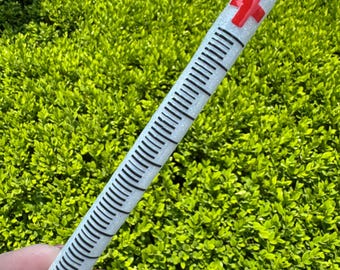 Syringe Pen, Red Cross Glitter Resin Handmade Pen, Nurse Gift