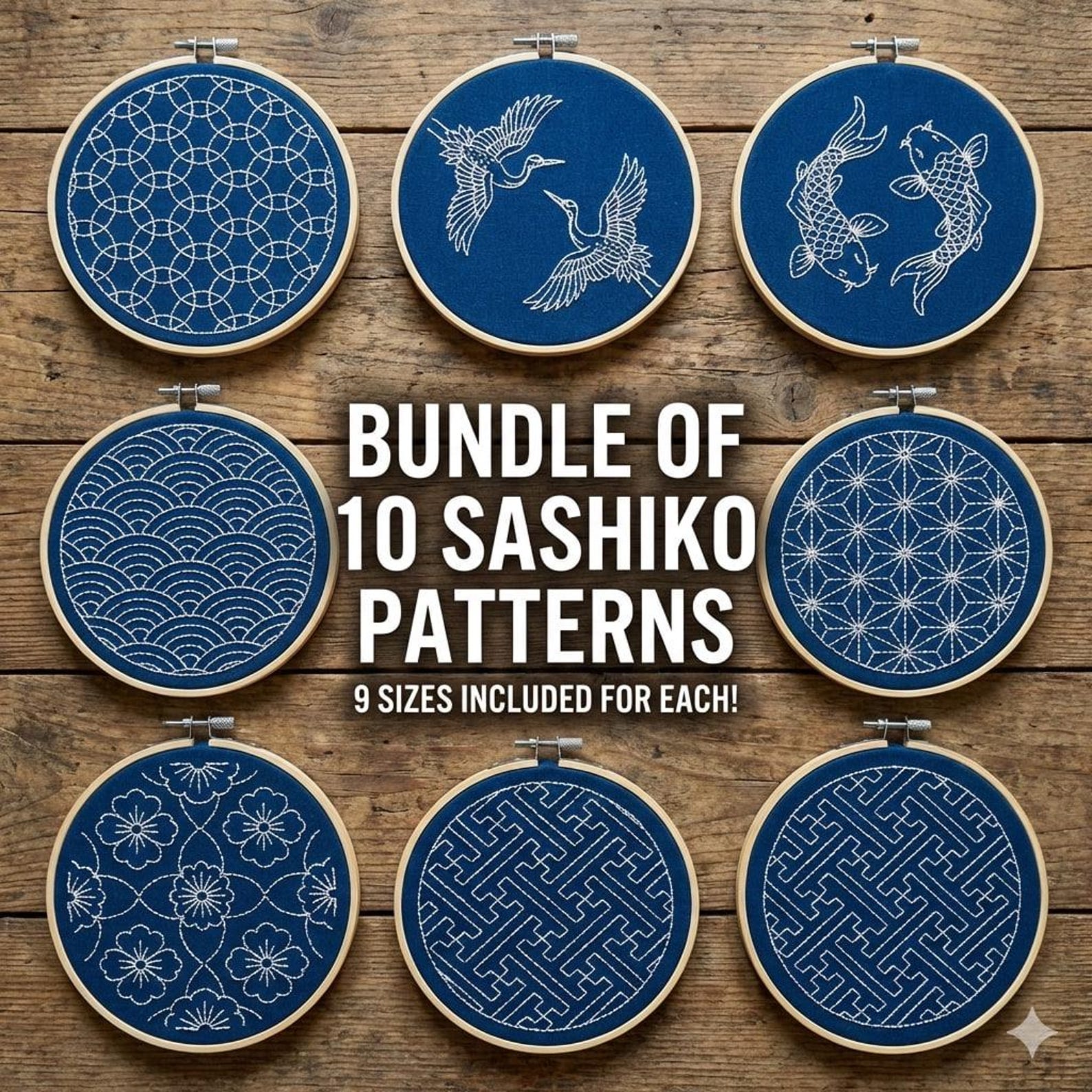 Free Sashiko Patterns.pdf Sashiko Embroidery Patterns | Japanese Geometric & Floral Designs PDF ...