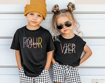 personalsiertes geburtstagsgeschenk kinder mit name und zahl geburtstagsshirt madchen jungen geburtstagsoutfit kindergeburtstags 3 4 5 6 7 8