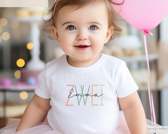 personalisierte geburtstagsgeschenk kinder met naam en zahl geburtstagsshirt madchen jungen geburtstagsoutfit kindergeburtstag 1 2 3 4