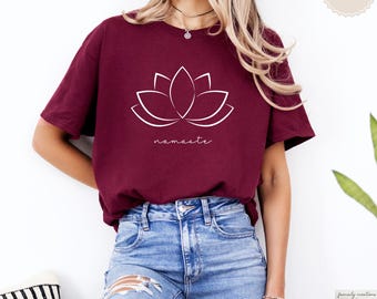 Yoga shirt damen spiritual shirt yoga geschenk Yoga Oberteil Pilates Shirt Yogakleidung Motivational T-shirt Self Love Mental Health Shirt