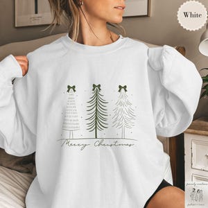 pullover damen weihnachtsbaum schleife
