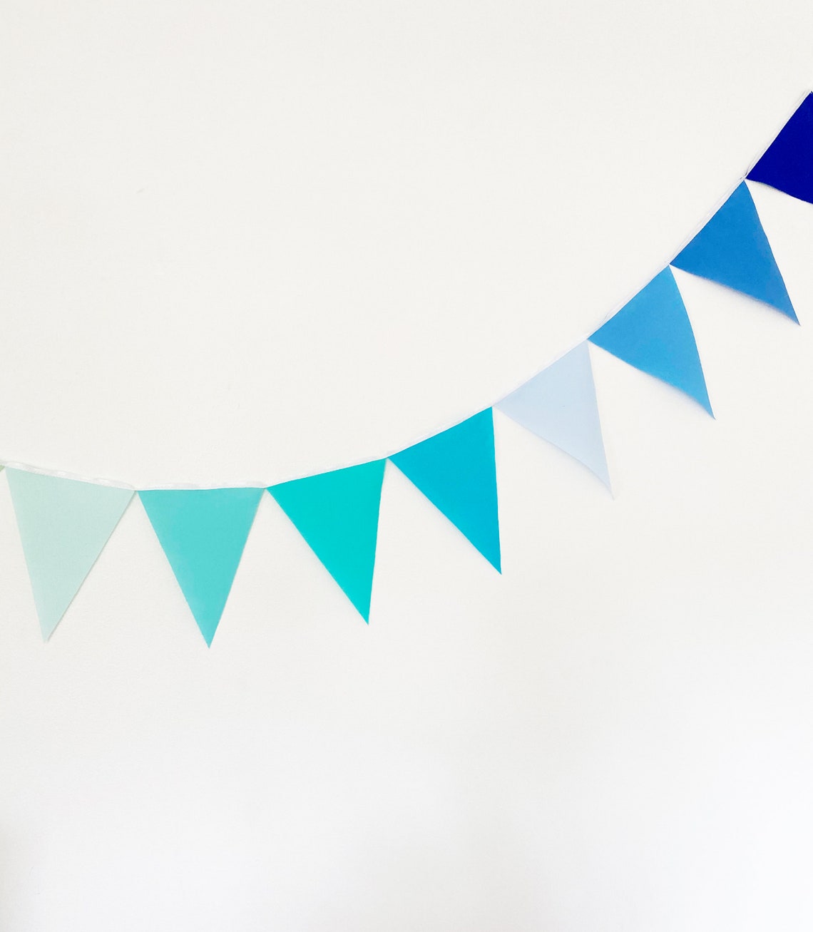 Garland Bunting Flags - Mixed Blue main image 1