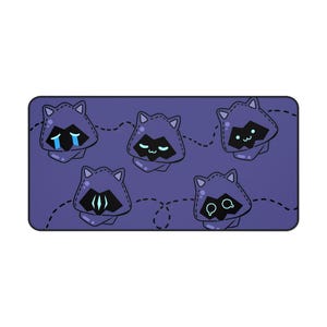 Kawaii Omen Valorant Desk Mat, Valorant Mousepad, Gaming Decor, Valorant Fan Gift, Gaming Desk Accessories
