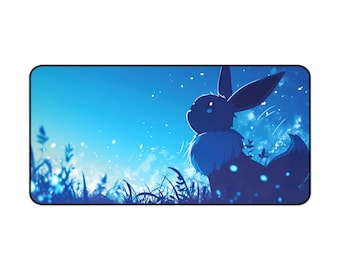 Tapete de escritorio vibrante Stargazing Eevee (40,6 x 81,2 cm)