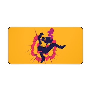 Raze Valorant Desk Mat for Gamers, Valorant Mousepad, Gaming Decor, Valorant Fan Gift, Gaming Desk Accessories
