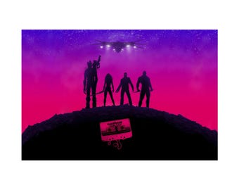 Borderlands Guardians of the Galaxy Poster